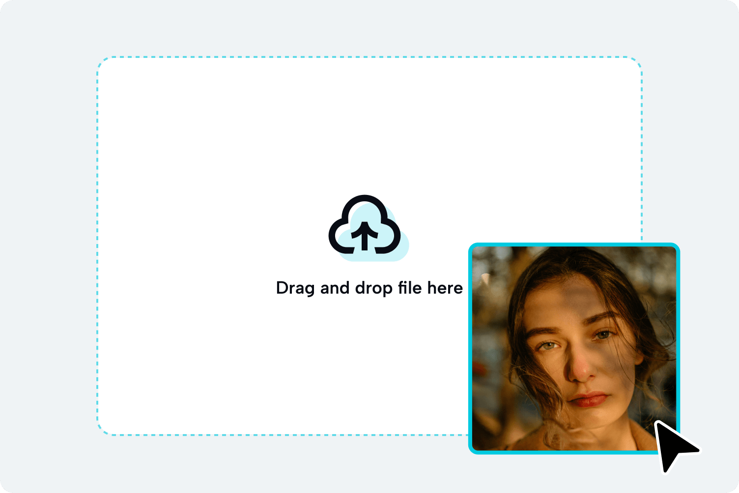 อัปโหลดรูปภาพไปยังเครื่องกำเนิดไฟฟ้าแนวตั้ง