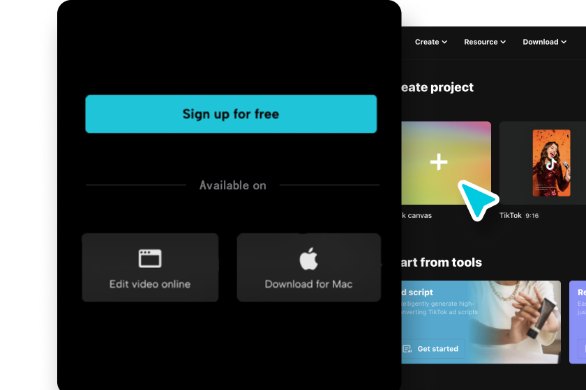Gunakan template video