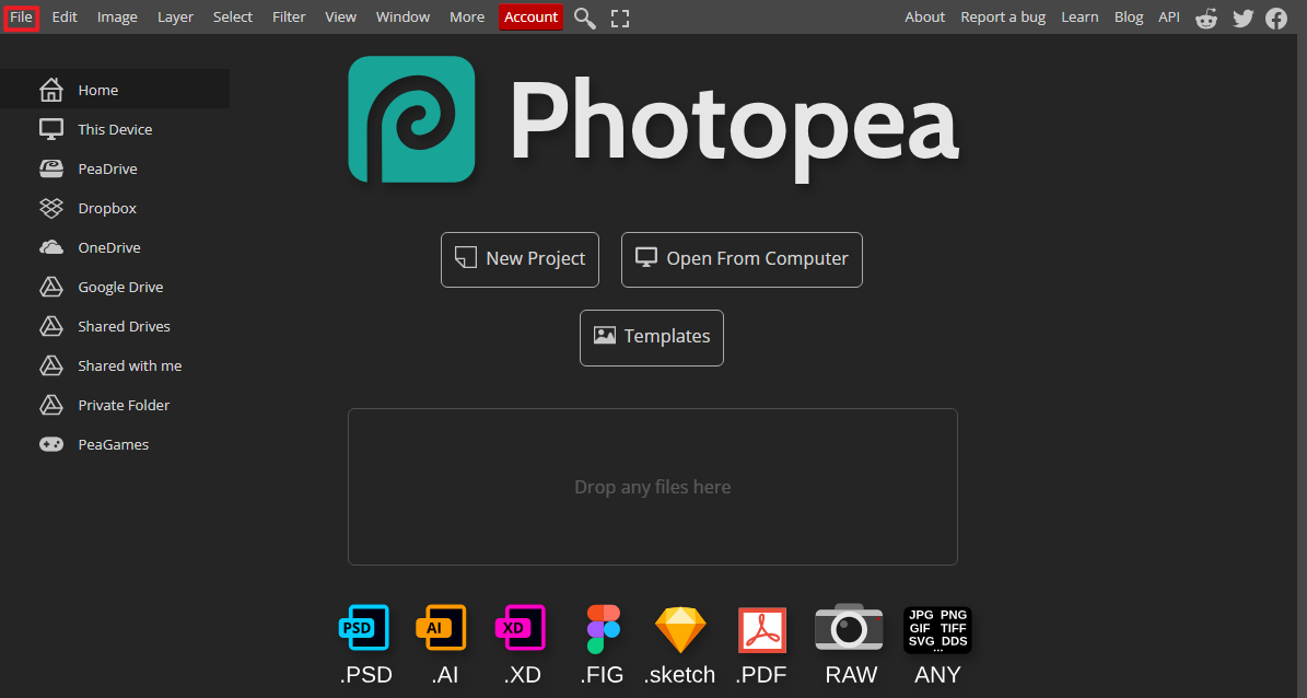 อัปโหลดและเพิ่มรูปภาพสองภาพเข้าด้วยกันทางออนไลน์
