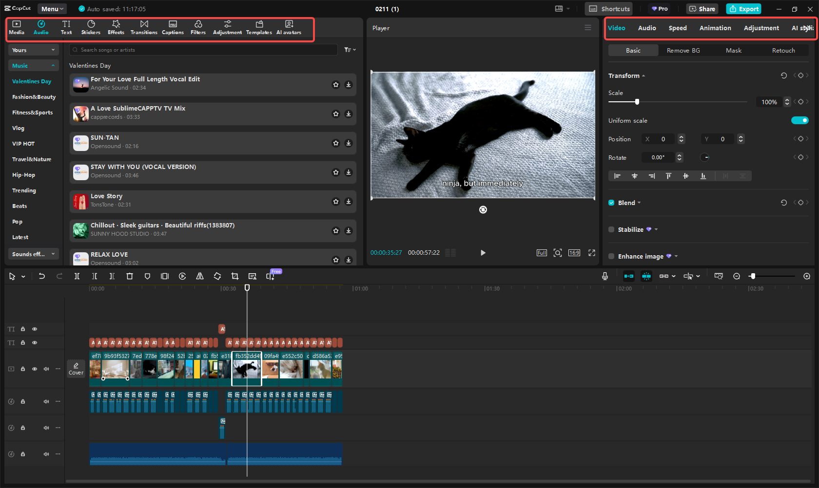 Converting script to video in CapCut