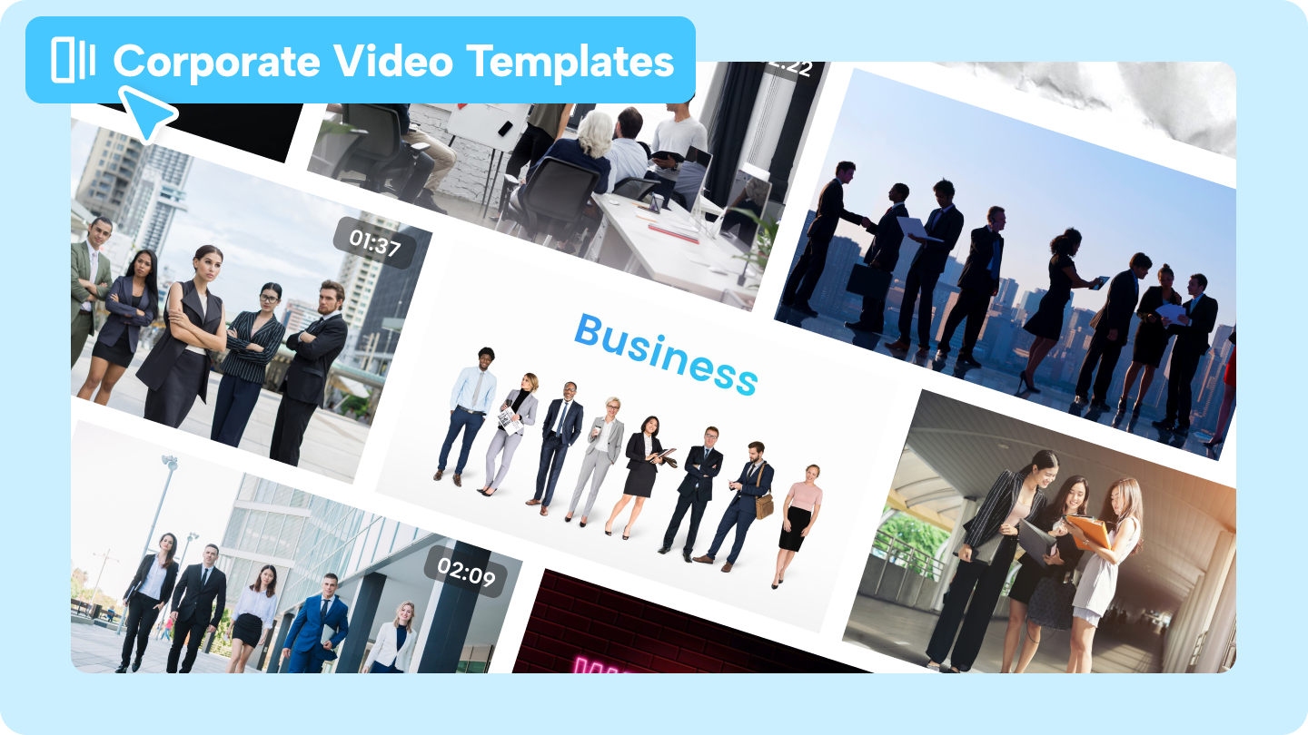 corporate video template