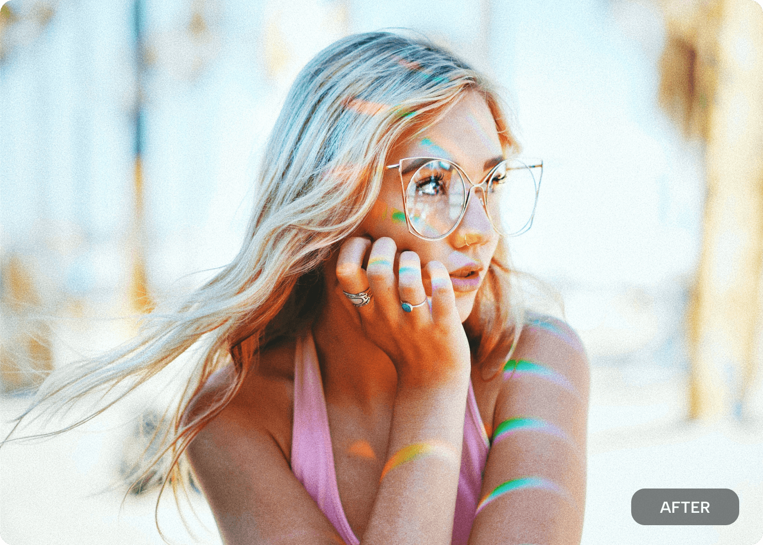 Old photo retouching