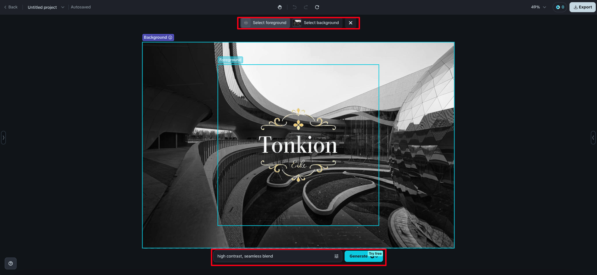 how to add a logo on a picture