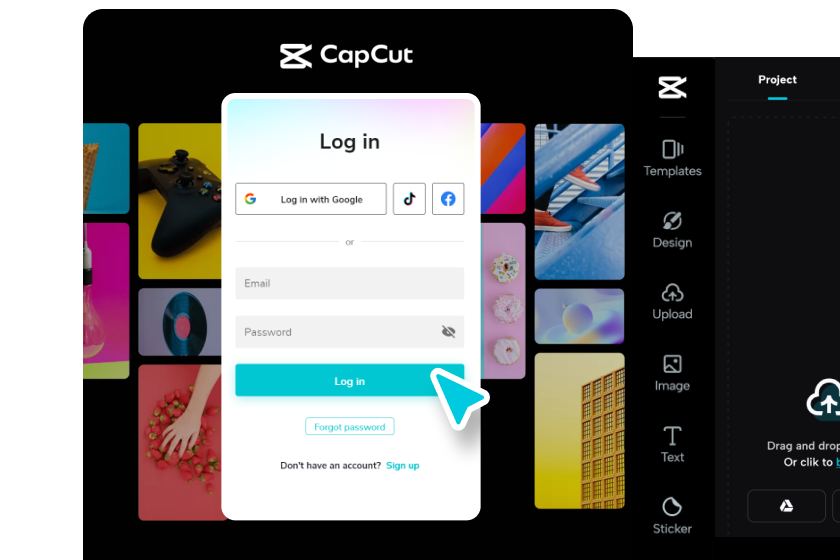 Підпишіться на CapCut.