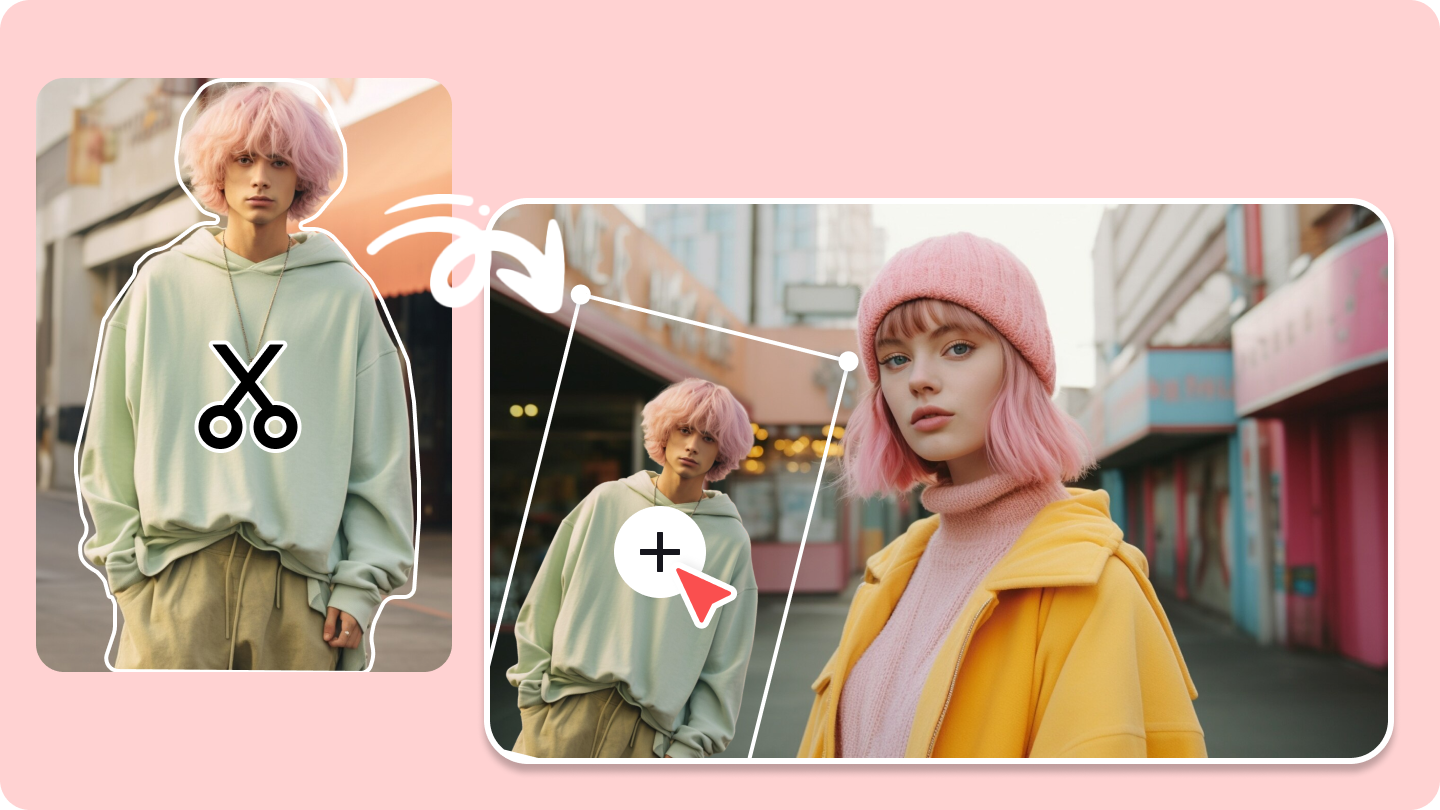 Cómo agregar a una persona a una foto