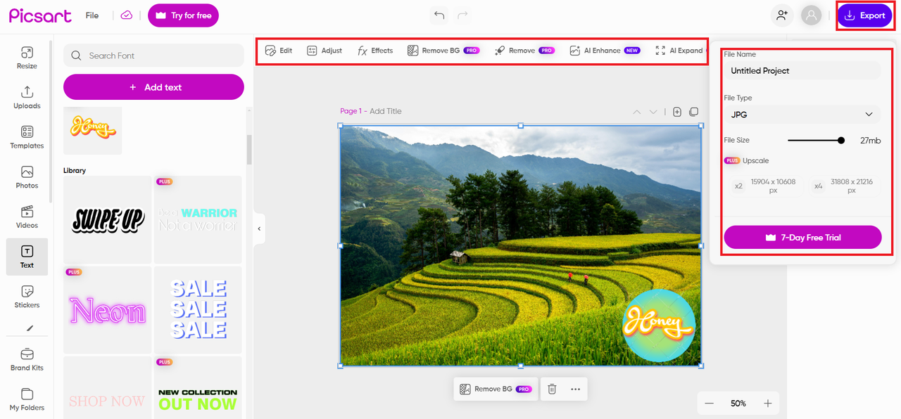 Revisión y descarga