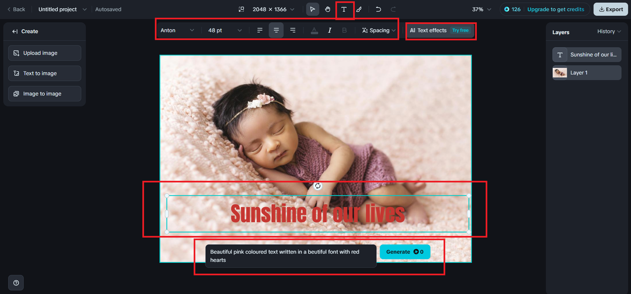 Dodawanie podpisu do zdjęcia