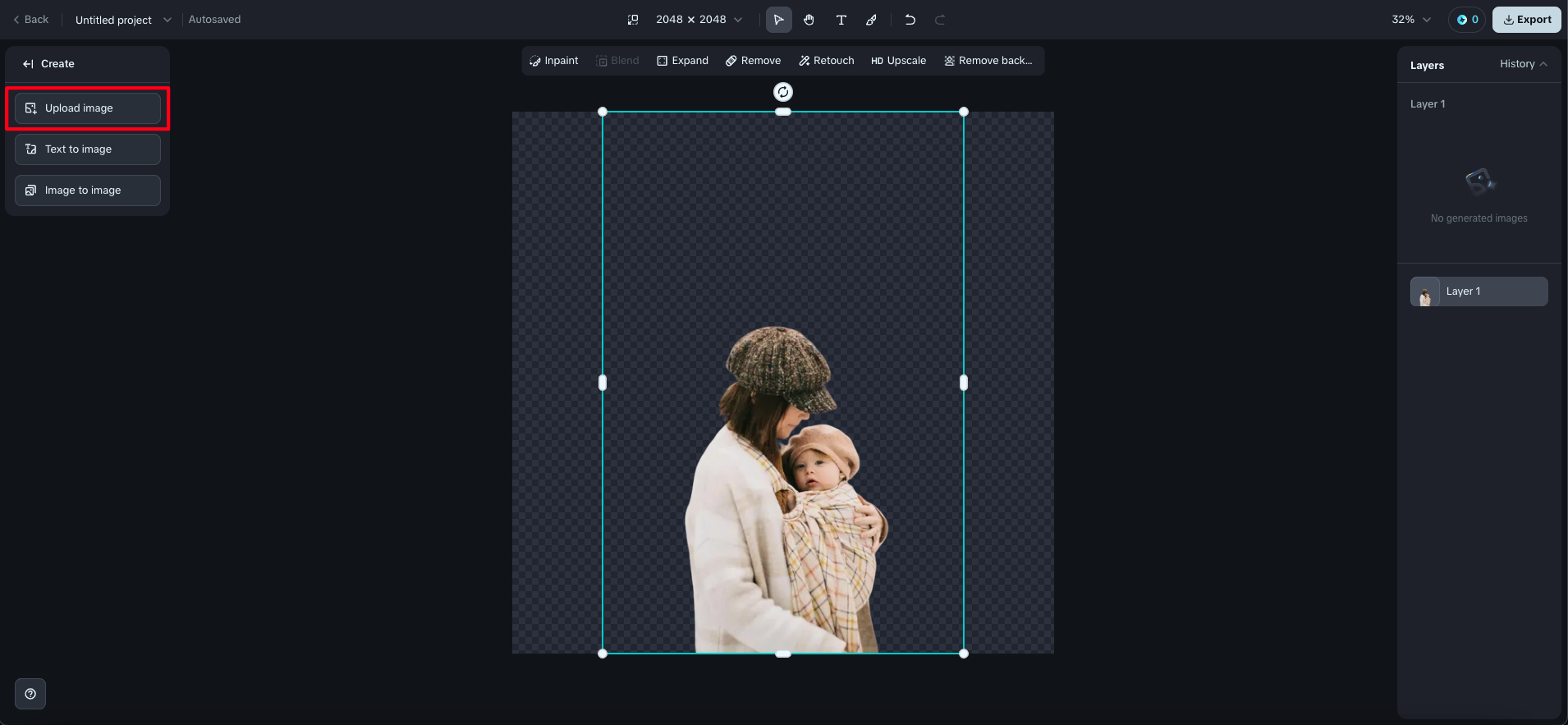 Agregar foto al fondo en línea