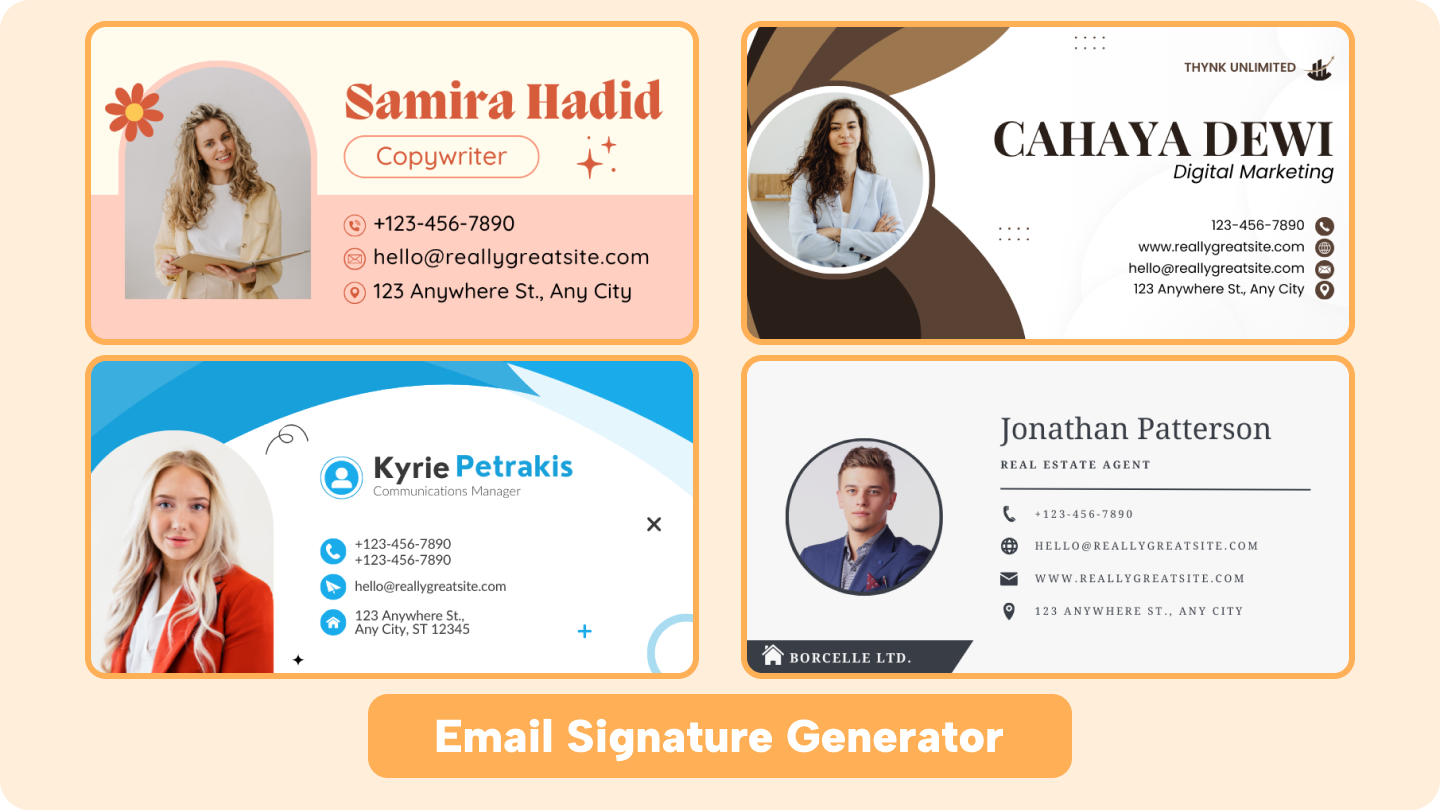 nhà sản xuất chữ ký email tốt nhất