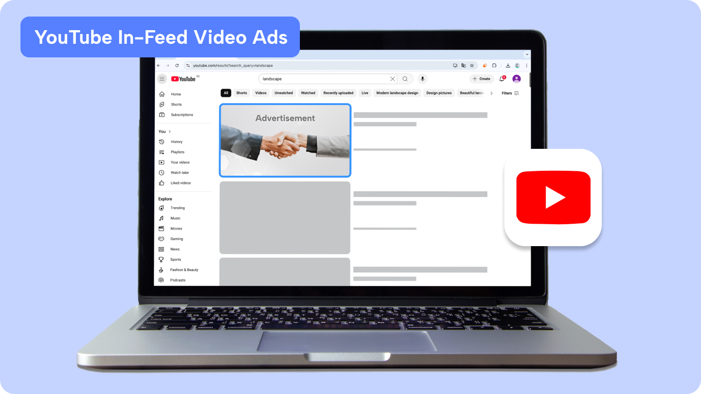 youtube i foderannonser