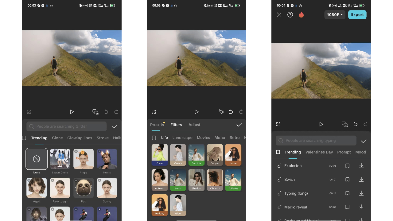 Edit dan tingkatkan videonya