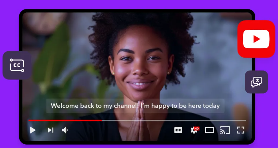 Tambah sari kata dan kapsyen tertutup untuk kebolehcapaian