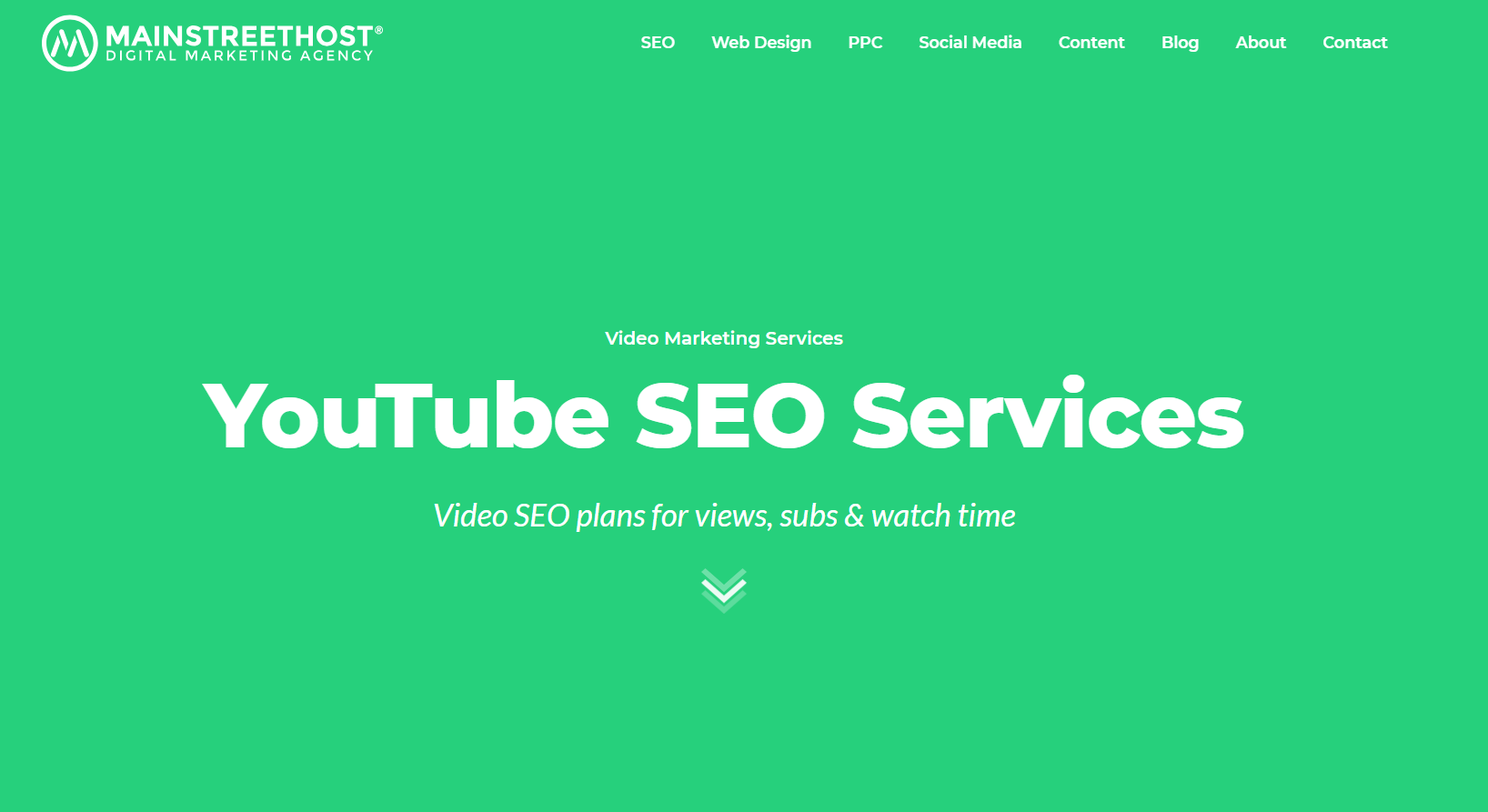 Mainstreethost YouTube SEO agensi