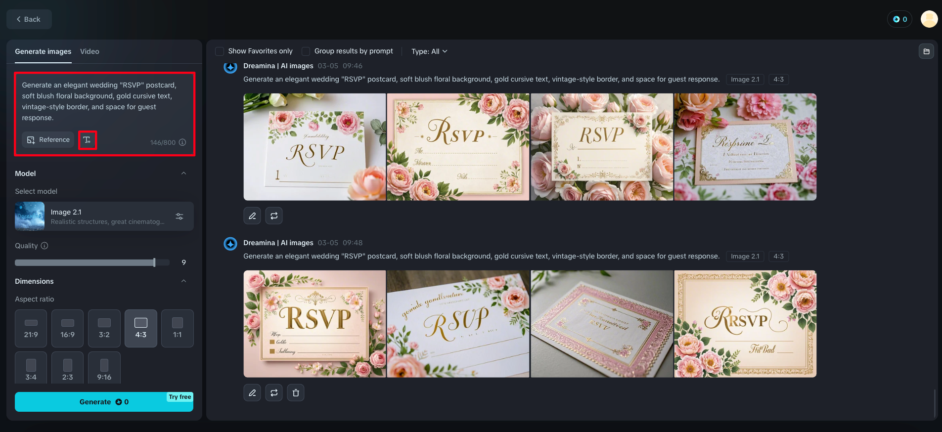 Lời mời đám cưới với lời nhắc bưu thiếp RSVP