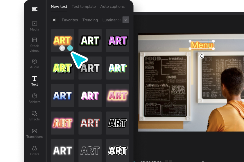 Trim out unwanted clips