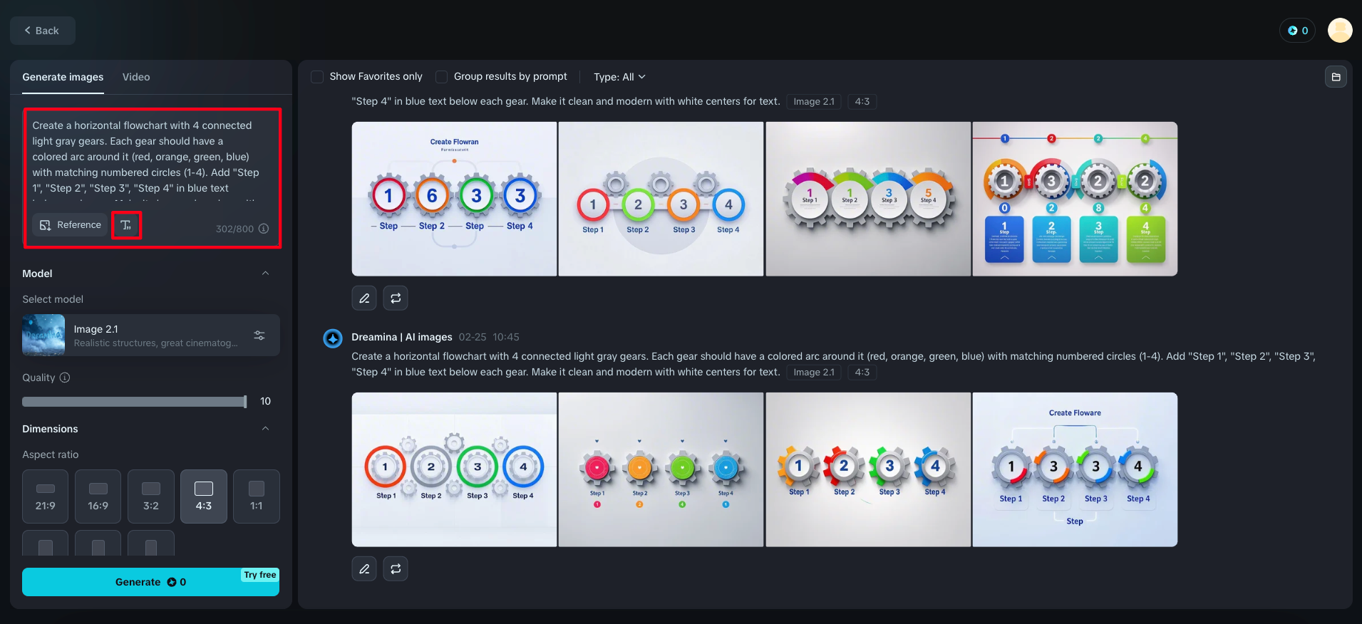 Pembuat online diagram alur gratis