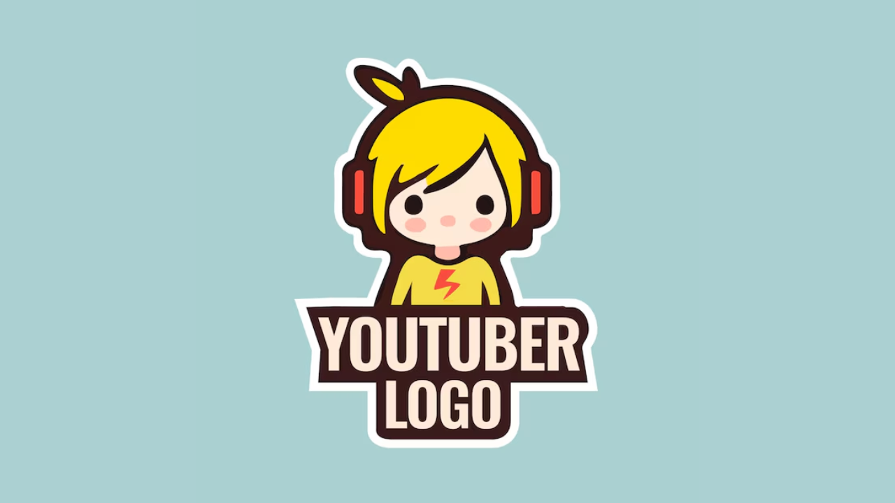 Cartoon logo for YouTube channel