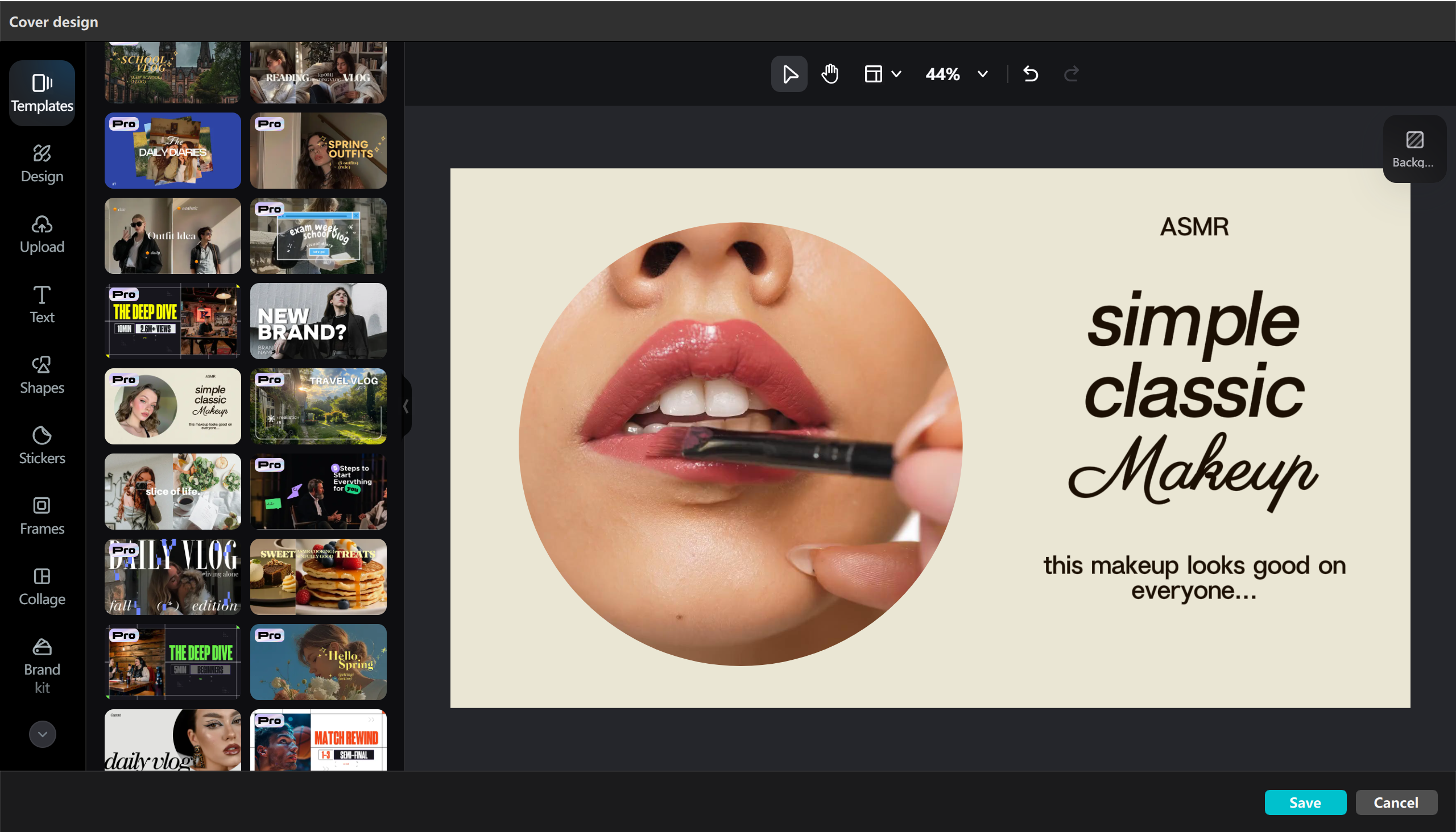 Use catchy thumbnails to promote your YouTube channel