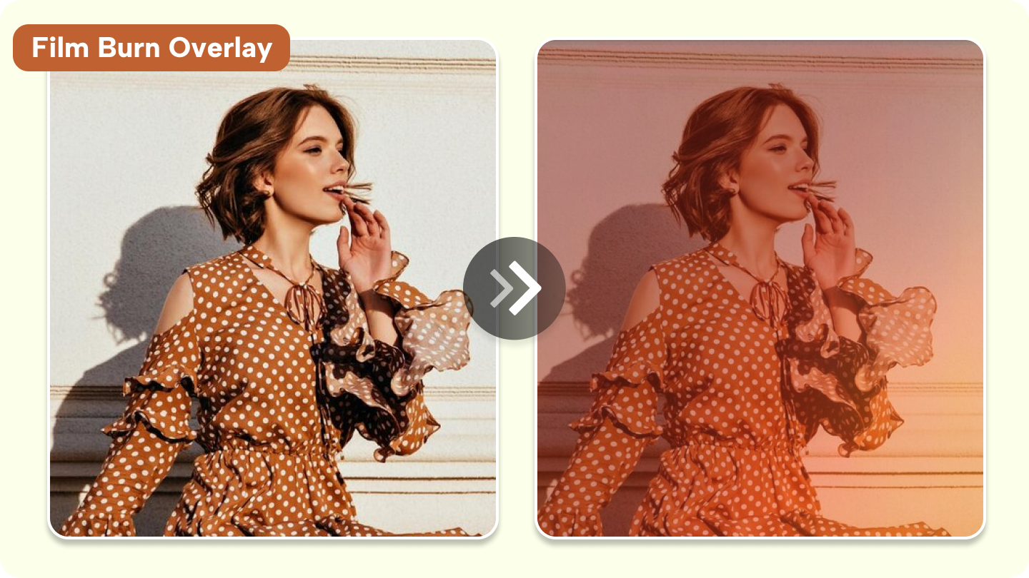 Film brennen Overlay