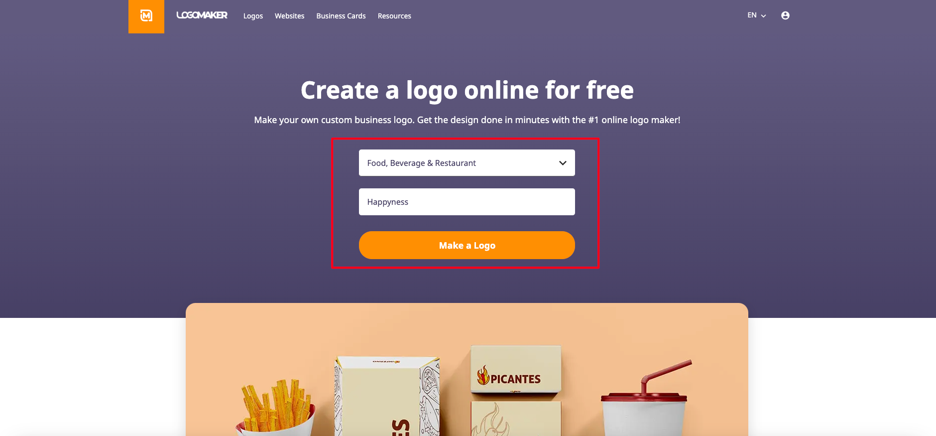 브랜드 이름 작성 및 카테고리 선택