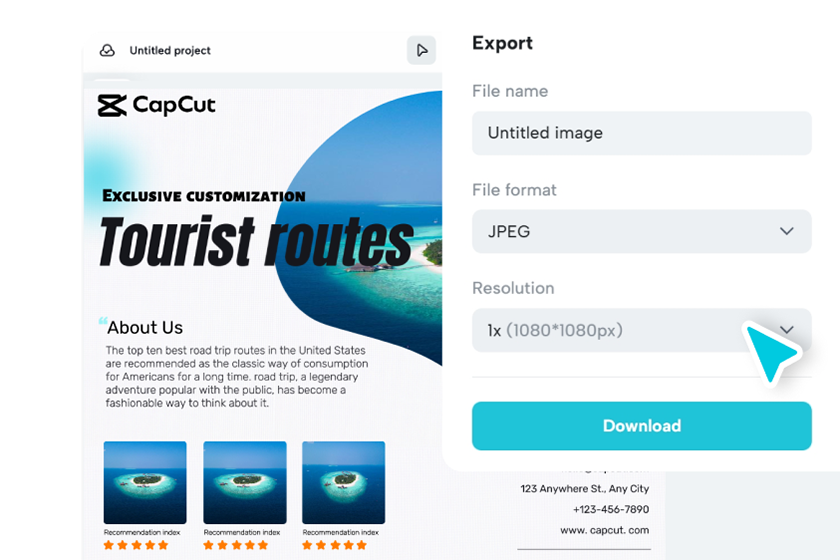 Download or share your notebook