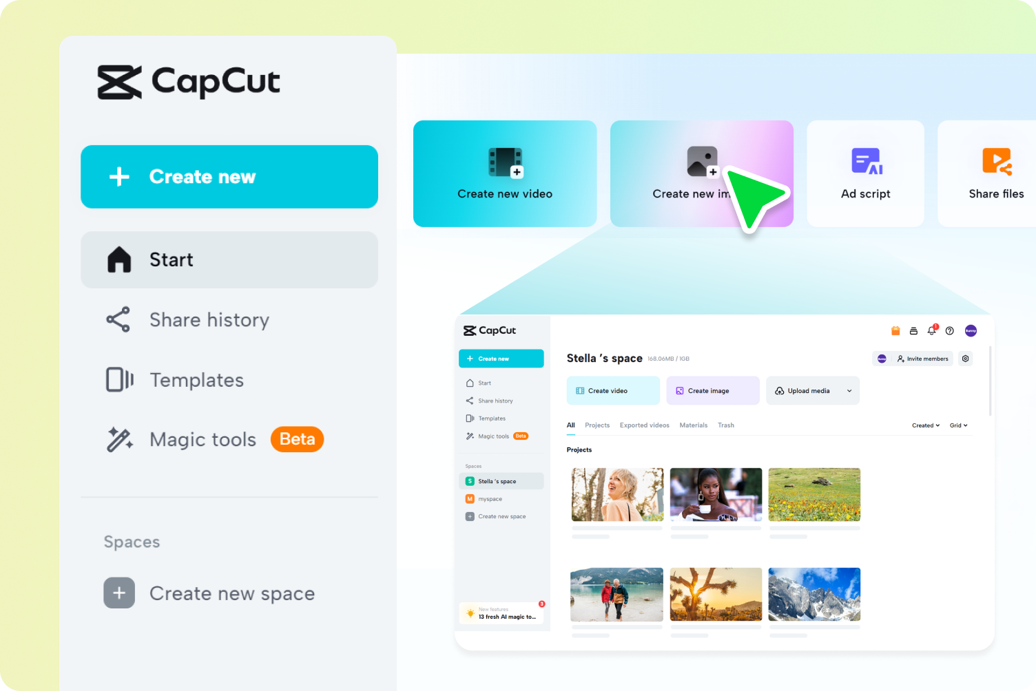 Крок 1: Створіть робочу область