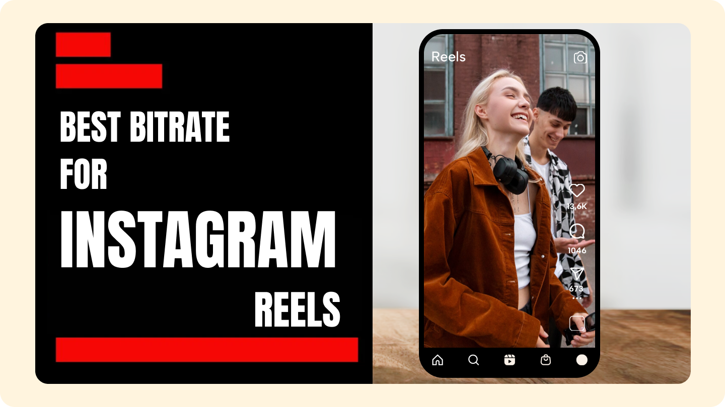 best bitrate for instagram reels