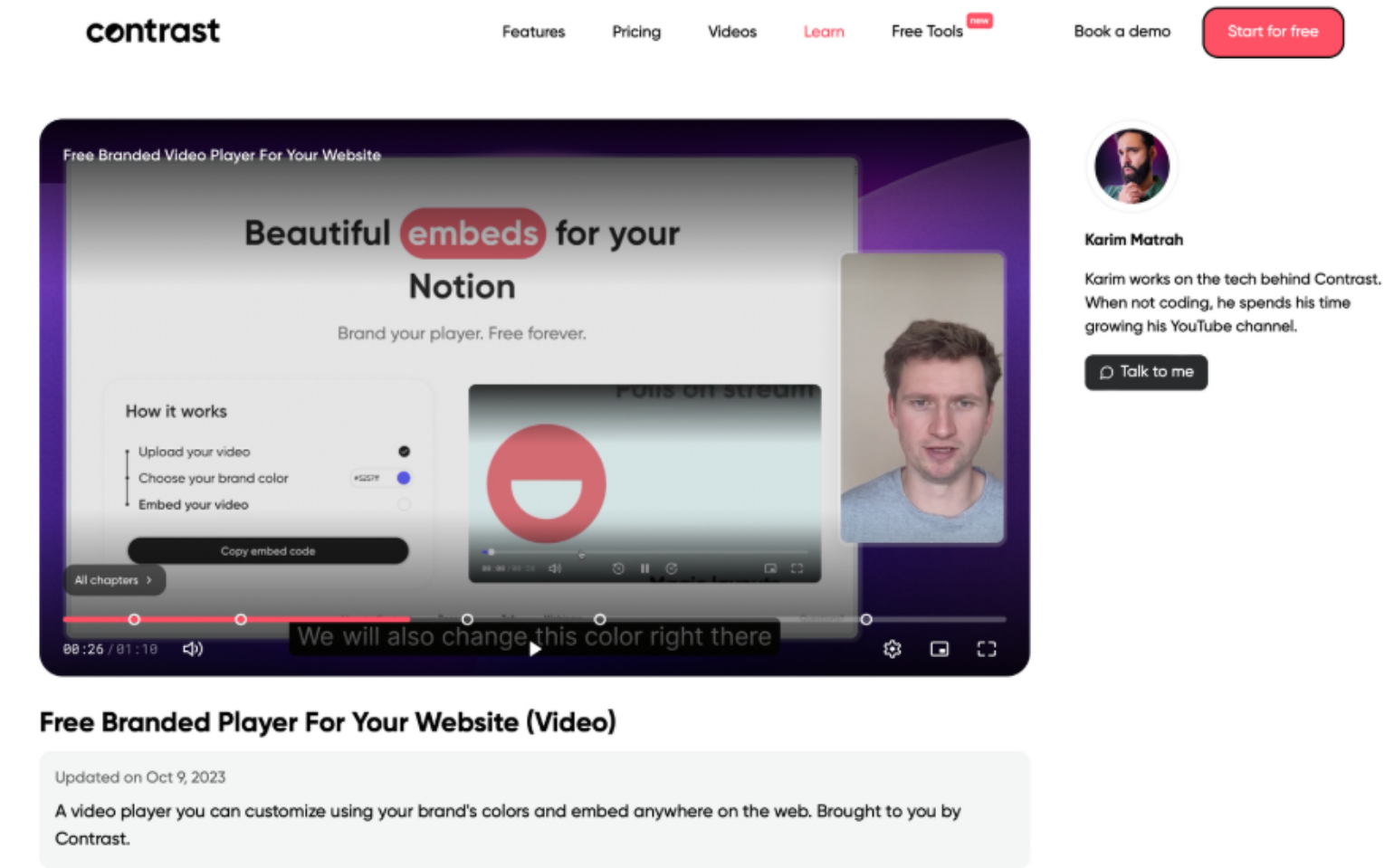Sepadukan video ke dalam tapak web anda untuk pengindeksan yang lebih baik
