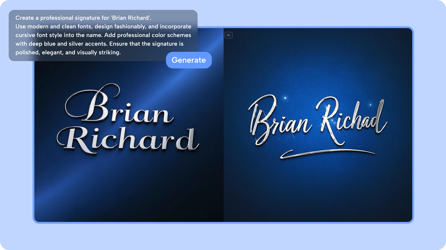 Gerador de assinatura ai