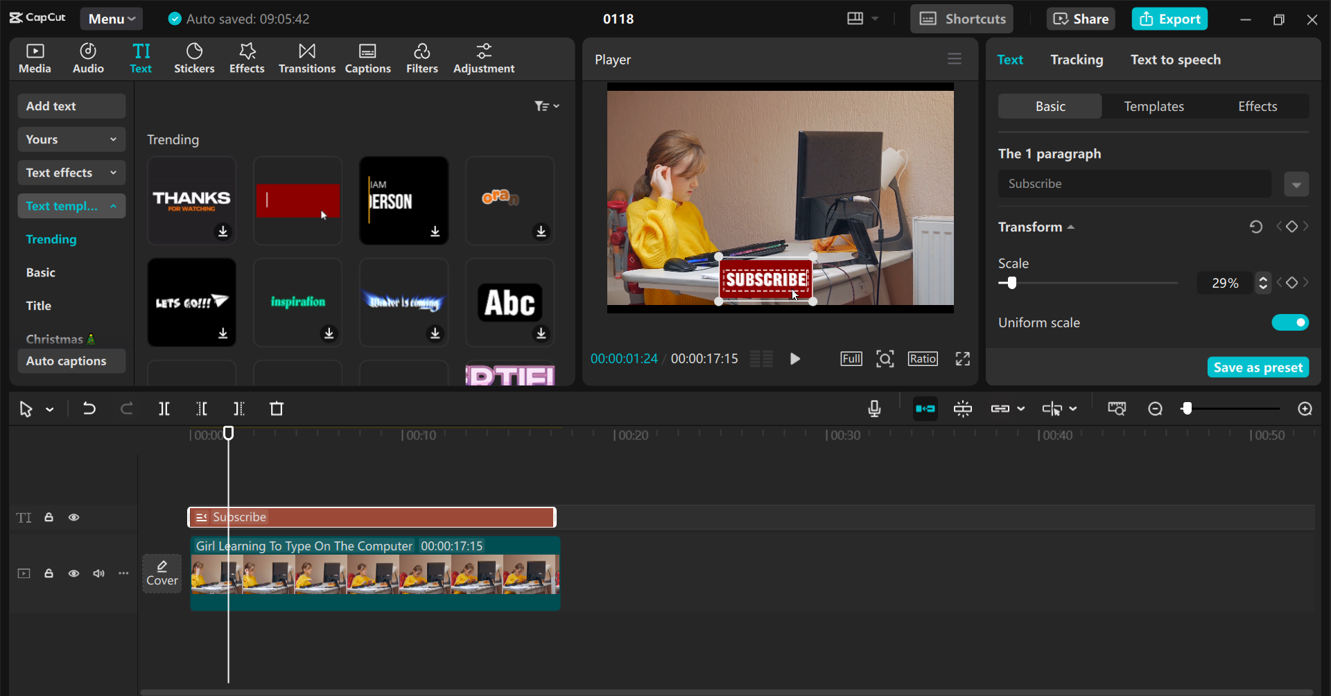 A CapCut asztali videószerkesztő felülete - a legjobb szoftver a vonzó videó hirdetések létrehozásához