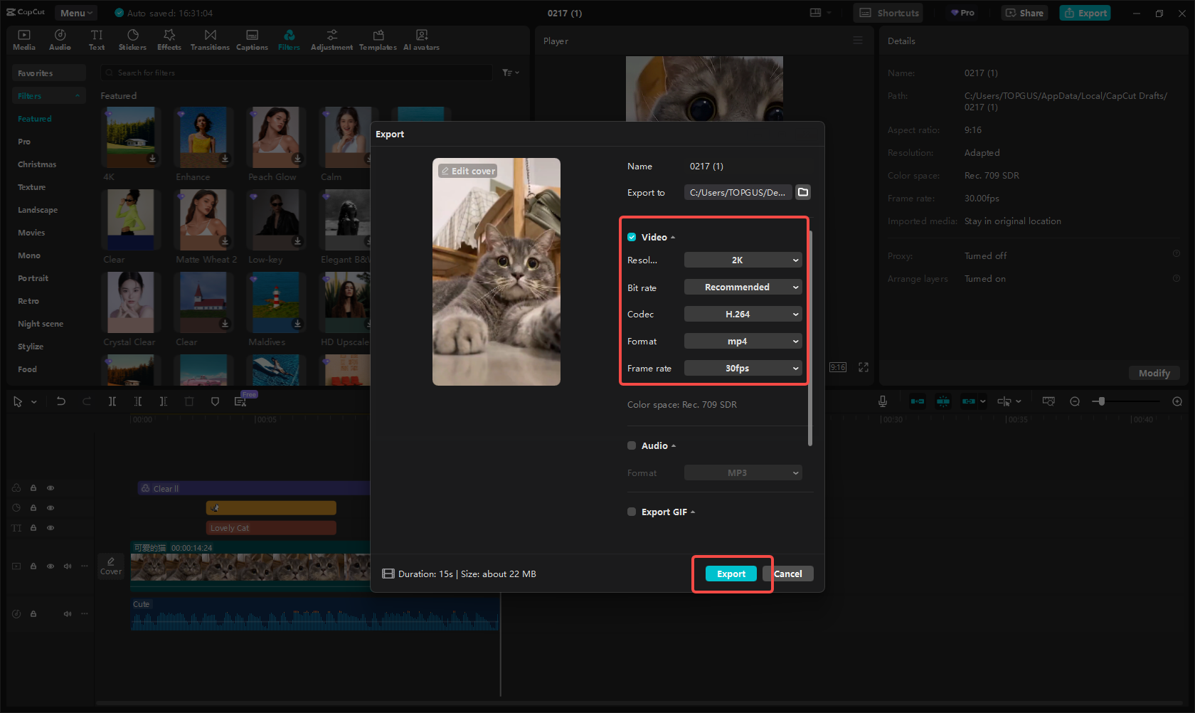 Xuất khẩu cuộn
