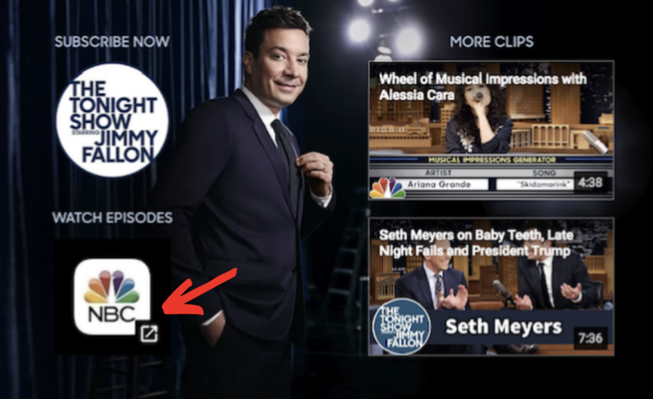 Types of links to YouTube videos-End screens