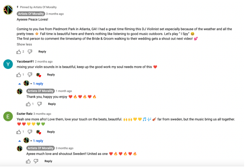 Συνεργαστείτε με την κοινότητα για το ψηφιακό μάρκετινγκ ενός καναλιού YouTube