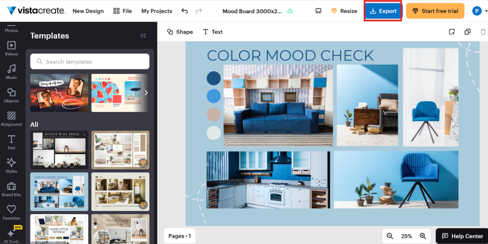 Cómo hacer un moodboard