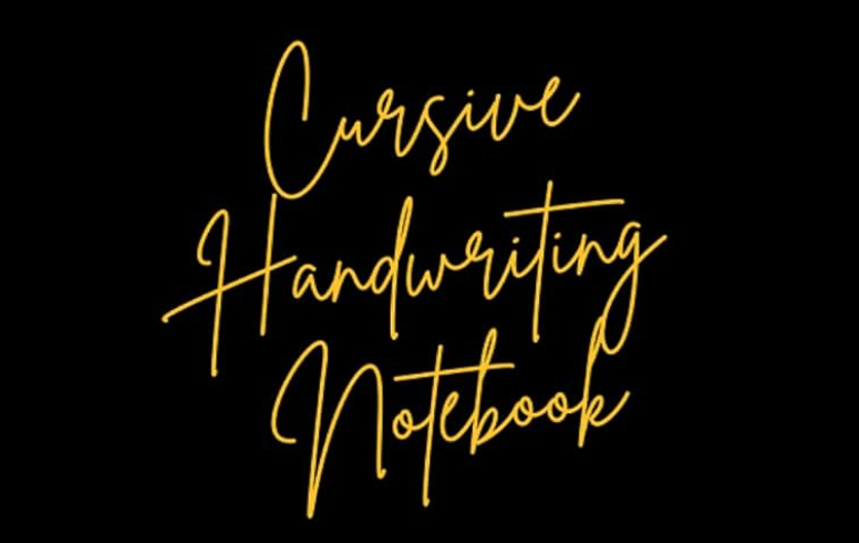 Common kinds of handwriting effects: Smooth cursive