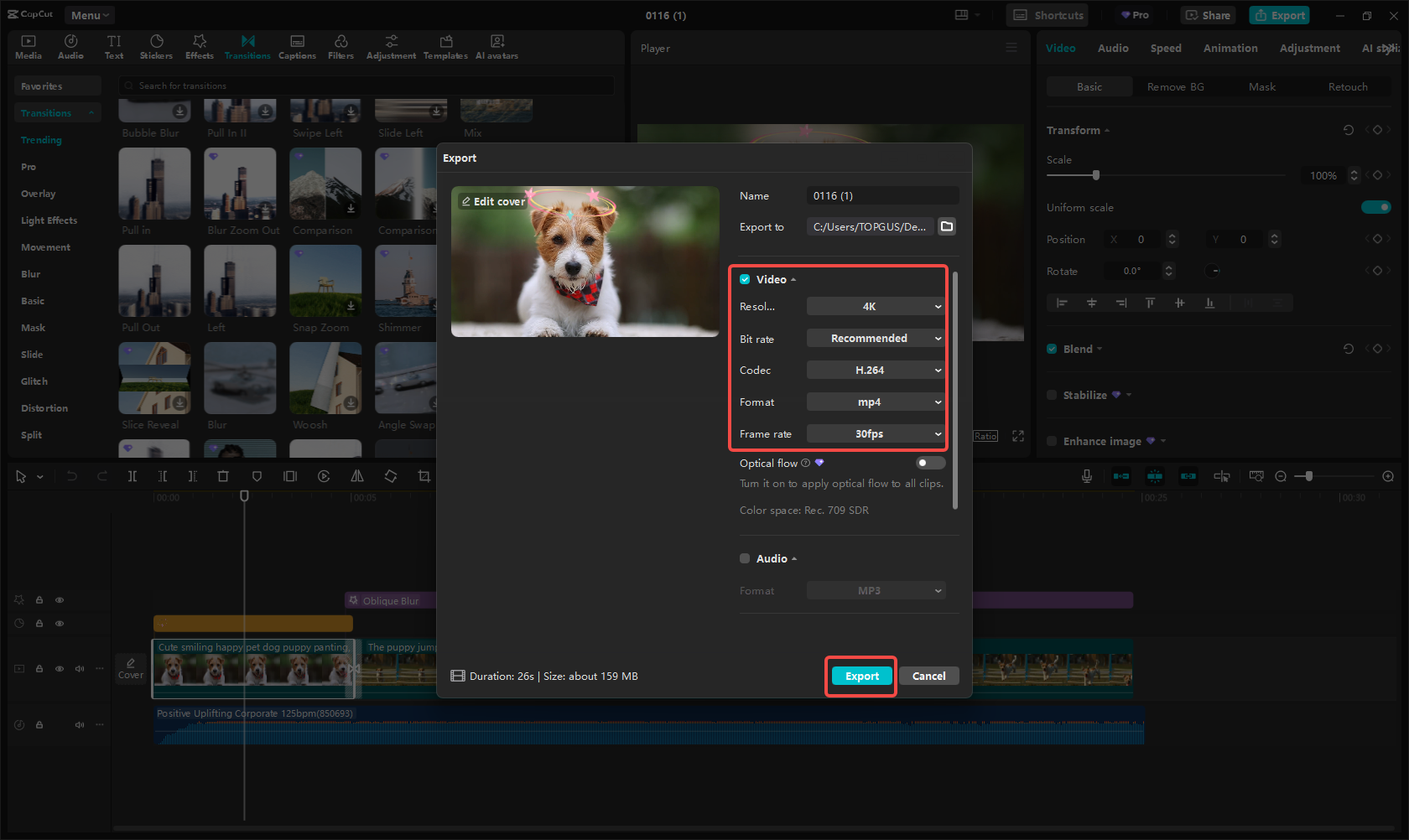 Експортуйте свої роботи