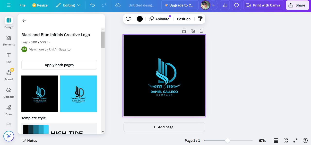 Internetowy kreator logo YouTube