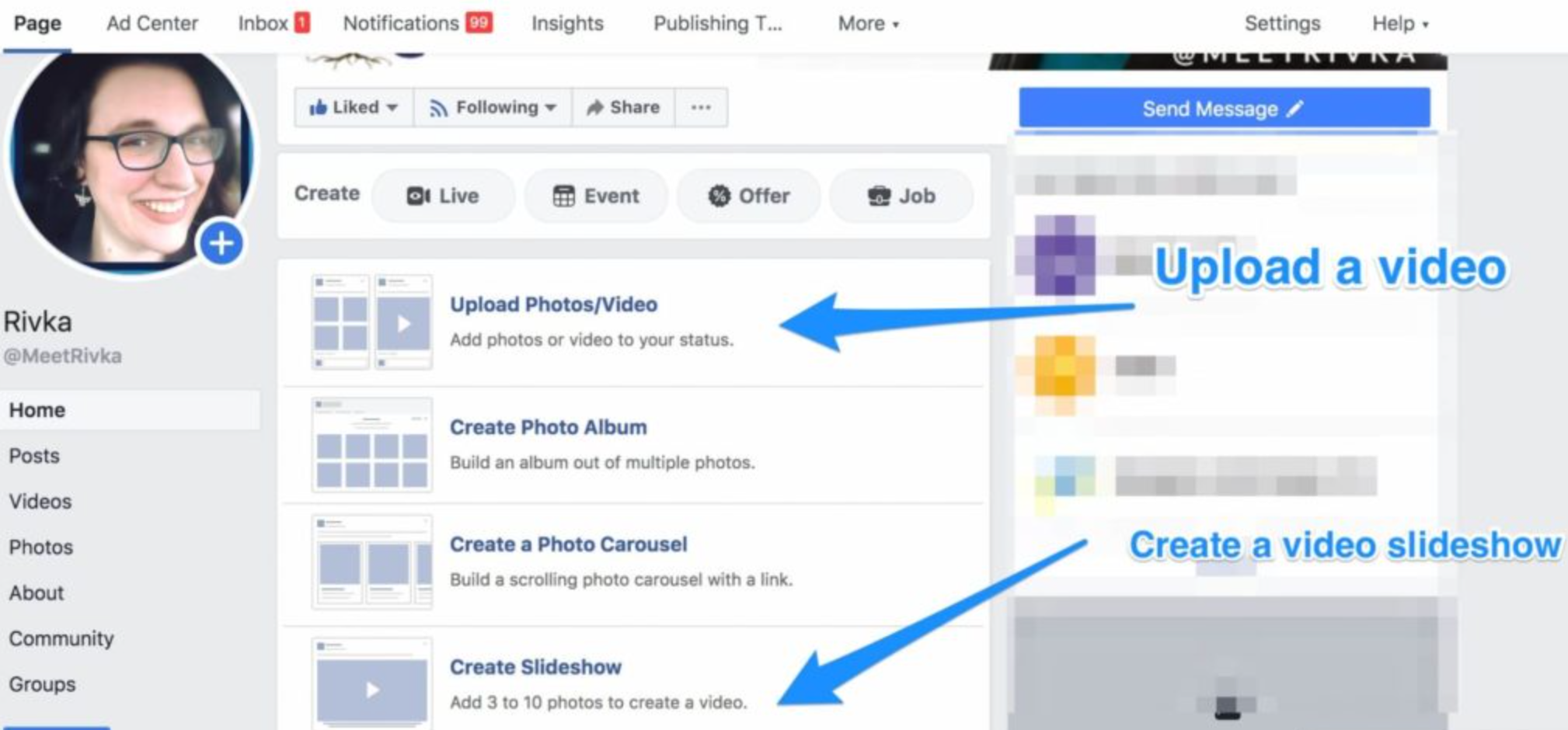 YouTube-videók népszerűsítése a Facebookon