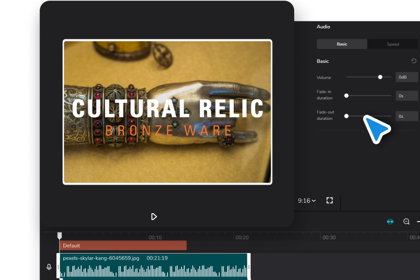 Snelheid en bijsnijdgrootte bewerken