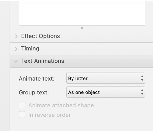 Personalizzazione del ritardo della lettera dell'animazione della macchina da scrivere PowerPoint