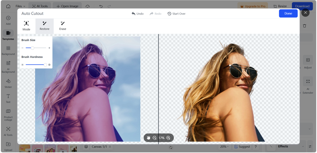 Añadir una persona a una foto