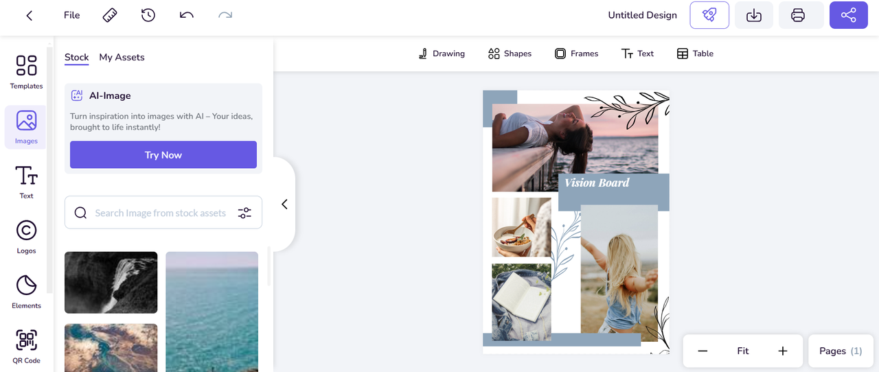 free online vision board creator
