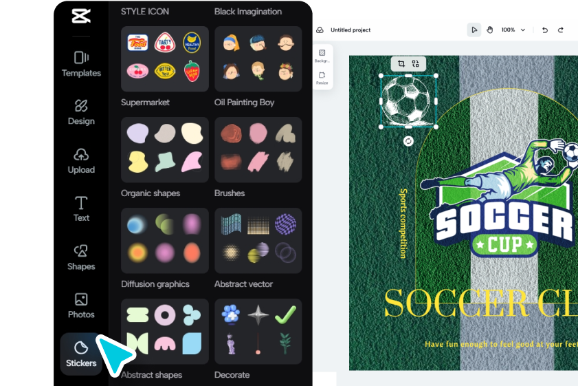 Add icons and graphics