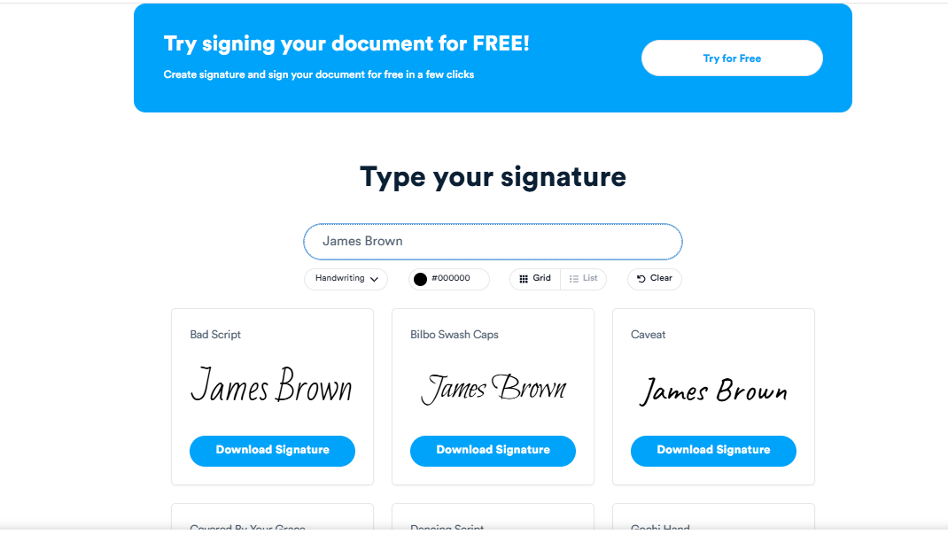 signature picture maker