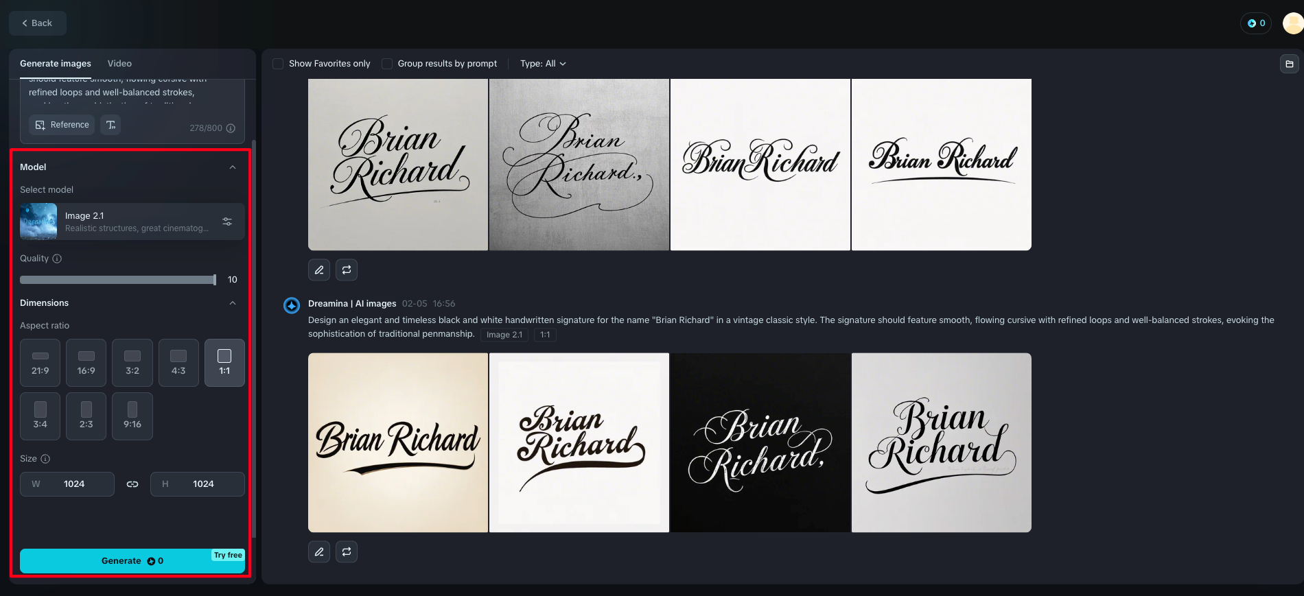 Criador de assinatura ai