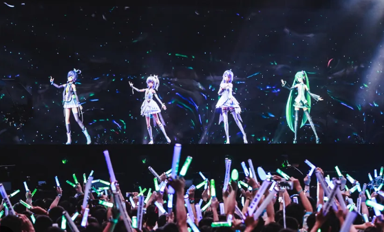 La voz de Miku AI en actuaciones virtuales y conciertos