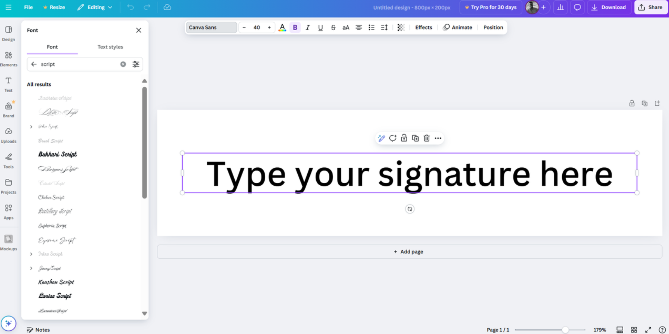 Comment créer une signature numérique