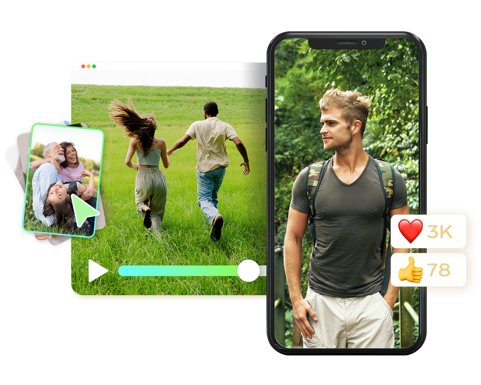 Fácil creador de videos de viaje gratis