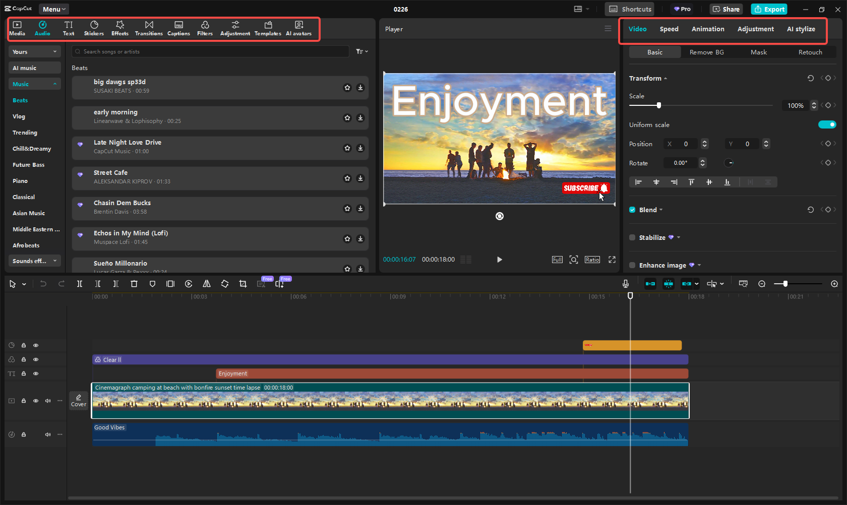 Editați videoclipul