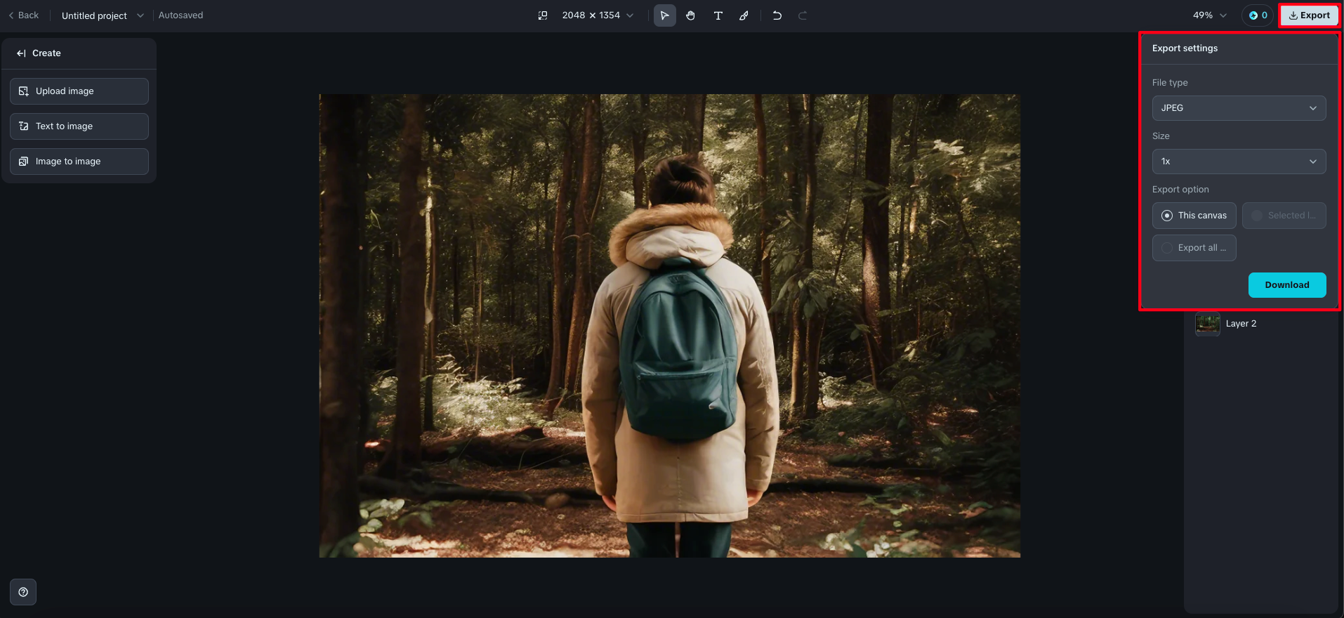 เพิ่ม 2 ภาพด้วยกันออนไลน์ด้วย AI